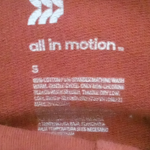 Men's Rust Hooded Sweater - Classic Pullover - Picture 4 of 4